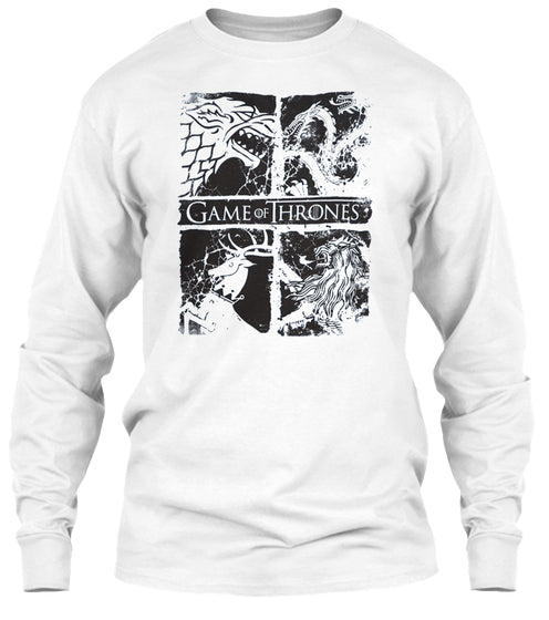 Game of Throness Four Houses T-Shirt