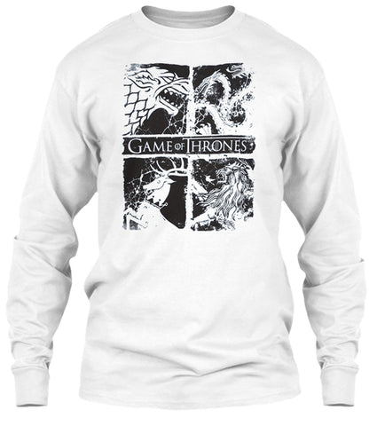 Game of Throness Four Houses T-Shirt