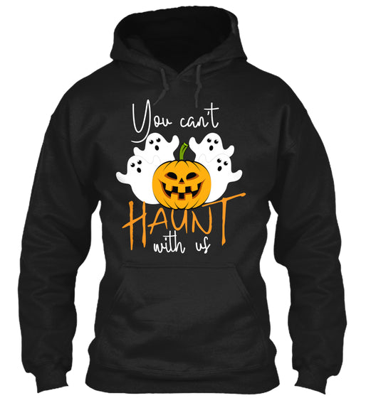 You can't haunt with us Halloween tees