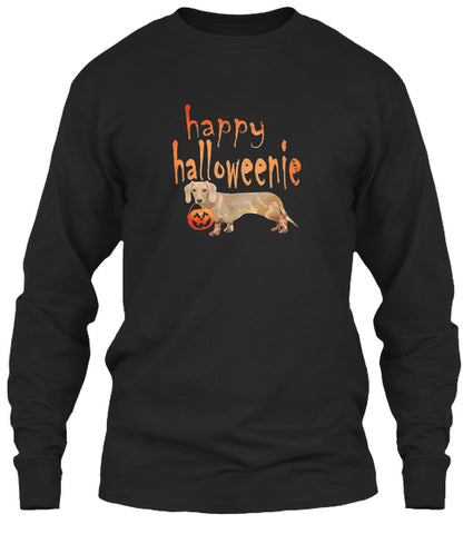 Halloweenie Dachshund Pumpkin Shirt