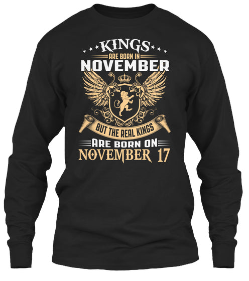 Kings Are Born On November 17 Birthday