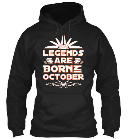 legend are born in October t shirt