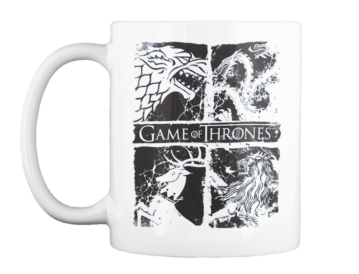 Game of Throness Four Houses T-Shirt