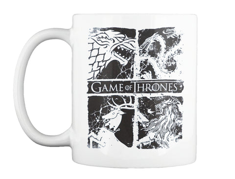 Game of Throness Four Houses T-Shirt