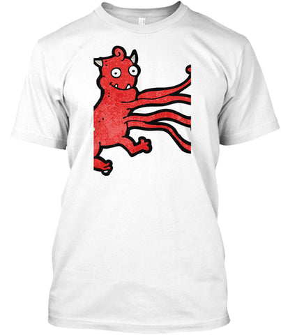 cartoon funny little monster