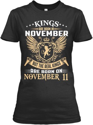 Kings Are Born On November 11 Birthday