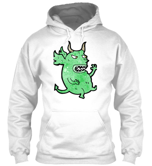 cartoon funny little monster