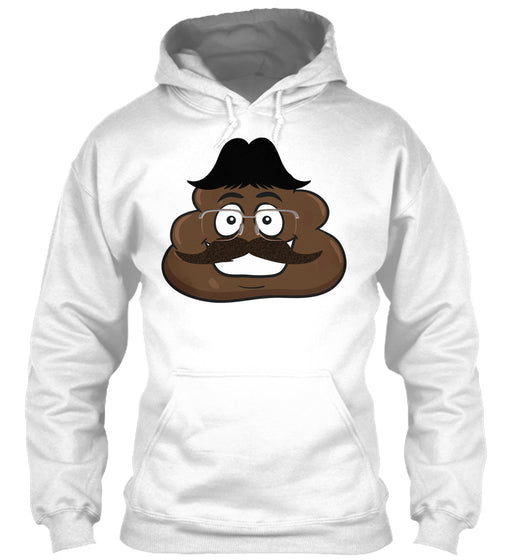 Toupee amp; Mustache Poop Emoji