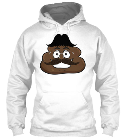 Toupee amp; Mustache Poop Emoji