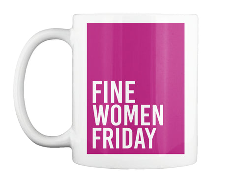 Hot Pink Fine Women Friday Tees