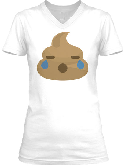Emoji Poo or Poop Teary Eyes and Sad Loo