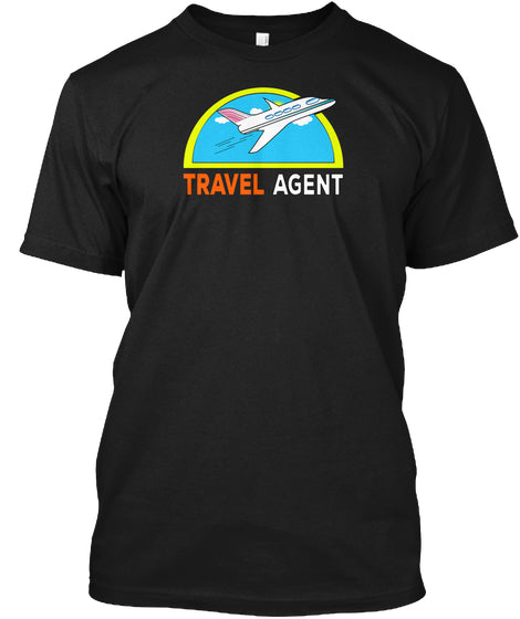 Fly to the sky Travel Agent t shirt Custom Ultra Cotton