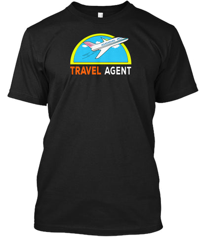 Fly to the sky Travel Agent t shirt Custom Ultra Cotton