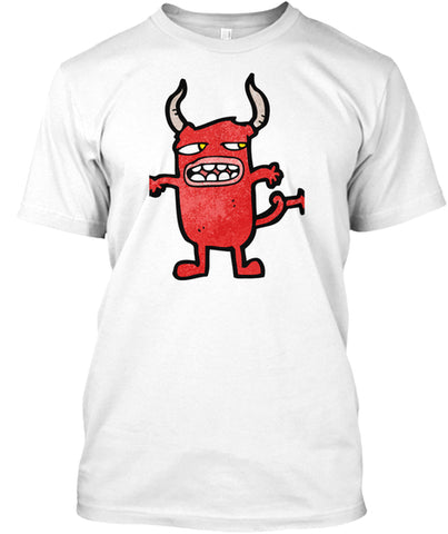 cartoon funny little monster