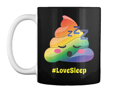 Cute Emoji Rainbow Poop # Love Sleep Zzz