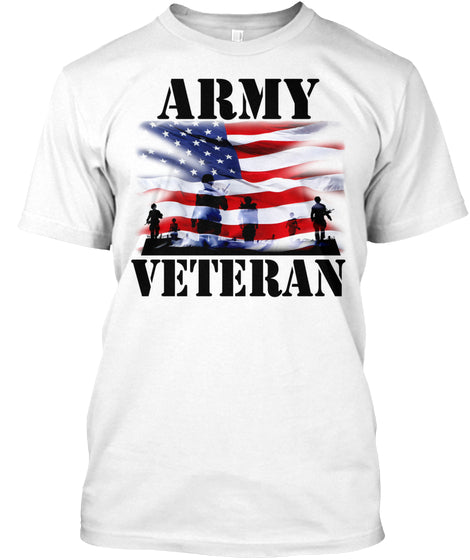 ARMY VETERAN T-SHIRTS - MEN'S T-SHIRT