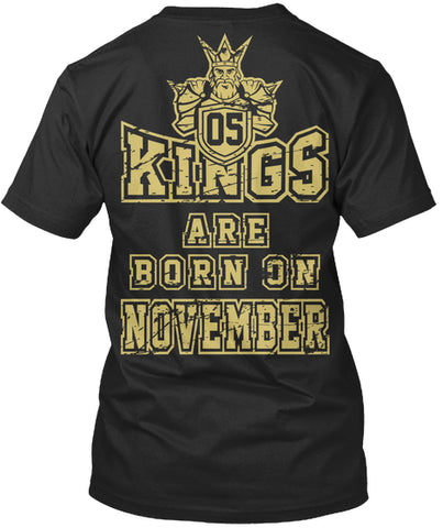 KINGS ARE BORN ON NOVEMBER 05 BIRTHDAY