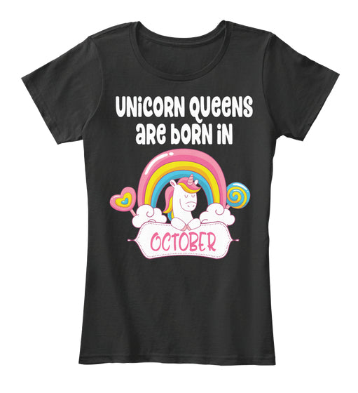 QUEENS ARE BORN IN OCTOBER T Shirt