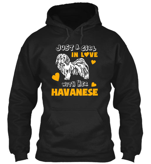Funny Pet Tee Love With Her Havanese