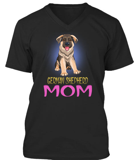 Funny Smiling Puppy Dog German Shepherd