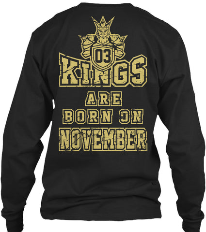 KINGS ARE BORN ON NOVEMBER 03 BIRTHDAY
