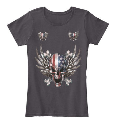 American best skull t-shirt