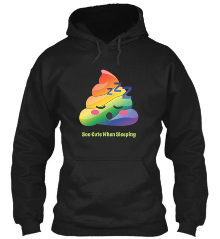 Cute Emoji Rainbow Poop # Love Sleep Zzz