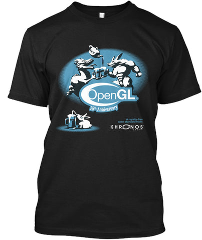 OpenGL 25th Anniversary - black