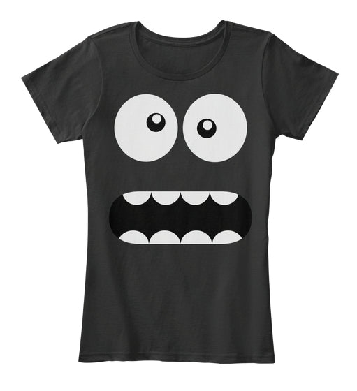 Funny Cartoon Monster Face