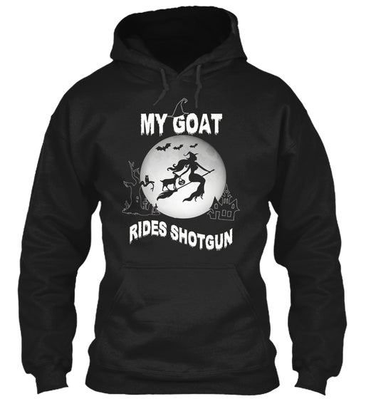 My Goat Ride Shotgun Halloween 2017 Gift