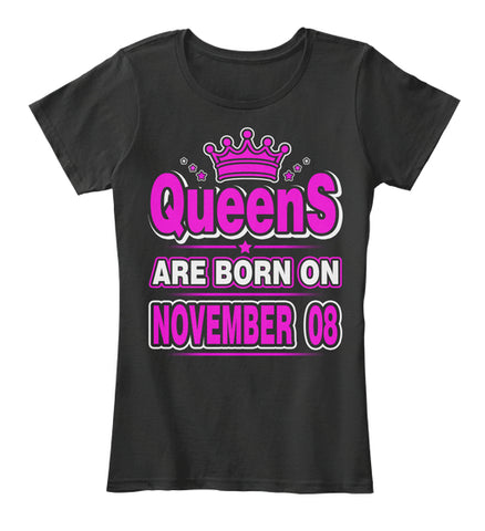 Queens Are Born On November 08 Birthday