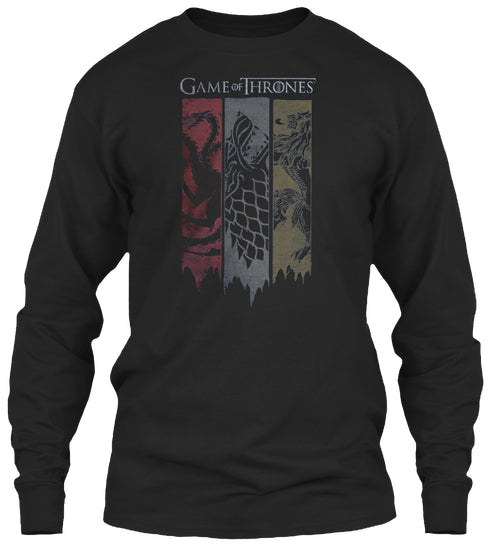 Game of Throness House Banners T-shirt