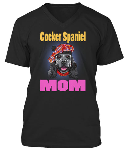 Funny Smiling Dog Mom American Cocker Sp