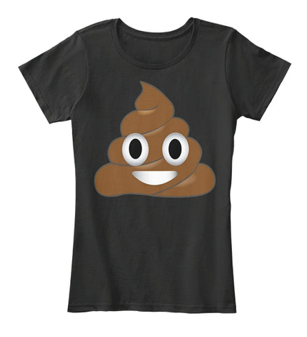 Emoji Poop Shirt ~ Novelty Funny t-shirt for Men Women Kids