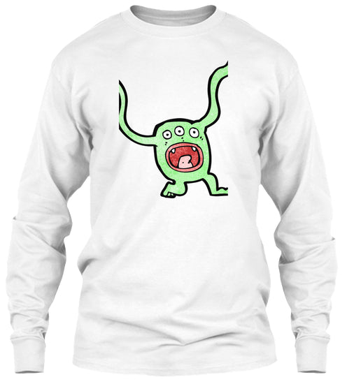 cartoon funny little monster
