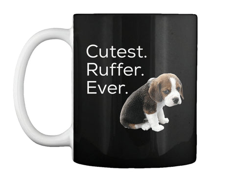 Funny Puppy Dog Cutest Ruffer Ever Pet L