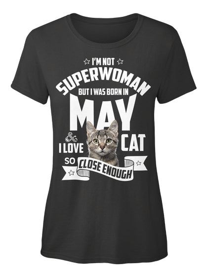 Born in May Cat Lover Women's T-Shirt