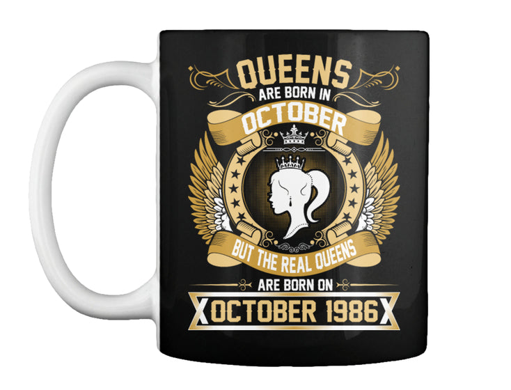 QUEENS ARE BORN IN OCTOBER T Shirt