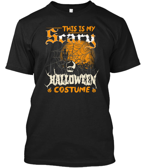 My Scary Halloween Costume T-Shirts _ Spiderweb