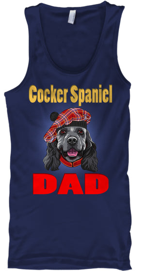 Funny Smiling Dog Dad American Cocker Sp