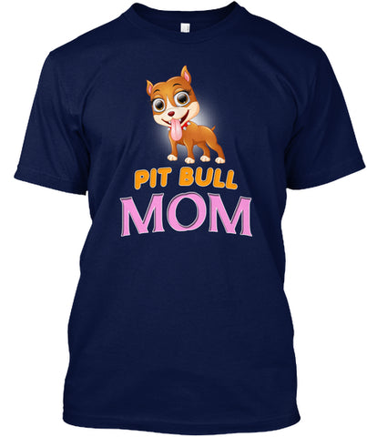 Funny Pit Bull Mom