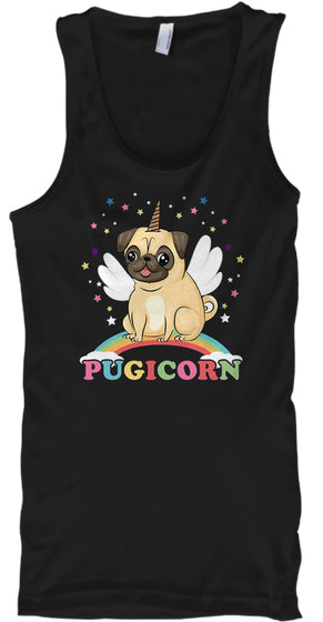 Funny Pet Tees Pugicorn T Shirt