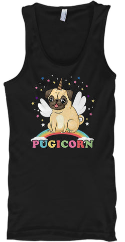 Funny Pet Tees Pugicorn T Shirt