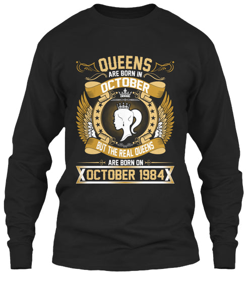QUEENS ARE BORN IN OCTOBER T Shirt