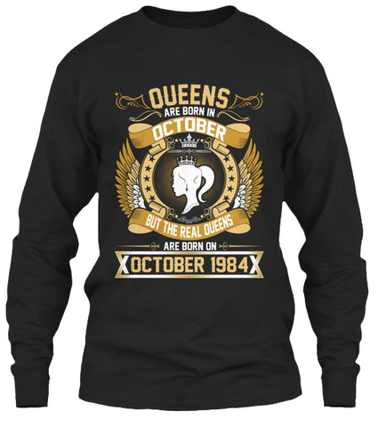 QUEENS ARE BORN IN OCTOBER T Shirt