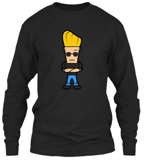 JOHNNY BRAVO CARTOON SHIRT FUNNY