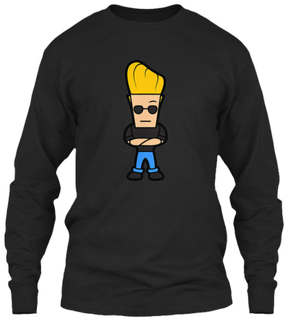 JOHNNY BRAVO CARTOON SHIRT FUNNY