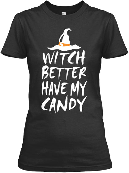 Witch Candy Halloween T-Shirts