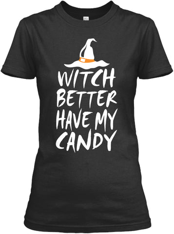 Witch Candy Halloween T-Shirts