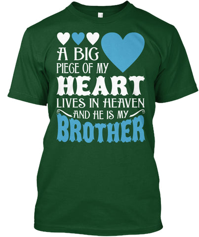 My Heart Lives In Heaven My Brother
